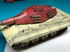 E-75 Ausf D. Turret 3d printed Finished Product on target kit