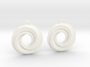 Geometrical earrings no.21 3d printed 