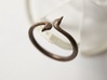 Cygnus Olor Swan Ring 6.5 3d printed Bronze - Cygnus Olor Swan Ring