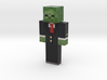 Real_zombie_in_suit_Battle_Beasts | Minecraft toy 3d printed 