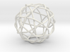 Knotty fullerene 3d printed 