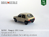 Peugeot 205 5-Türer (N 1:160) 3d printed 