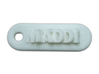 MADDI Personalized keychain embossed letters 3d printed 
