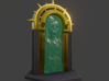 Dark Portal Version A 3d printed This shows a coloration-example (CG Render from 3D modeling app)