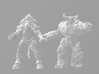 Doom 1/60 Cyberdemon miniature for games and rpg 3d printed 