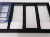 Microscopy Slide Imaging Tray - 4 Slides 3d printed Cell culture slide placed in slide holder