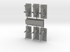 HO Scale Casket & Pallbearers 3d printed This is a render not a picture