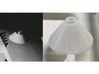 Moebius EVA Pod: Cameras, version A 3d printed Left: the original movie prop cone. Right: the excessively pointy Moebius cone