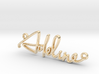 Adeline First Name Pendant 3d printed 