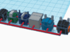 Heads for Trainbot Kreons (Set 2 of 2) 3d printed Color Version of Design