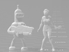 Futurama Bender Survivor miniature for games rpg 3d printed 