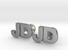 Monogram Cufflinks JD 3d printed 