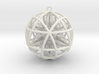 Star Tetrasphere with Nested Octuple Dorje 2"  3d printed 