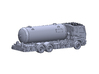 LPG Dongfeng 3 axle propane 3d printed 