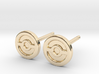 Pokeball Earrings - Full 3d printed 