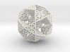 Double Nested Flower Of Life IcosiDodecahedron 2.3 3d printed 