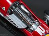 1950 Alfa 158 engine and grille - 1/24 scale 3d printed 