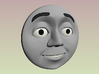 Thomas Face V3 (Spong) OO 3d printed With 3D Eyebrows