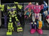 TF Maketoys Giant leg extension set 3d printed Giant standing next to PotP Abominus for comparison