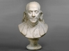 1/24 scale Benjamin Franklin bust 3d printed 