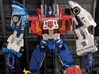 TF Combiner Wars Truck Matrix adapter 3d printed Ultra Prime with Prime Master added