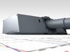 1/200 SMS Nassau 28cm/45 (11") SK L/45 Guns x6 3d printed 3d render showing product detail