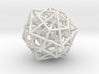 Icosa/Dodeca Combo w/nested Stellated Icosahedron  3d printed 