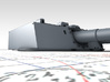 1/350 Moltke Class 28cm/50 (11") SK L/50 Guns x5 3d printed 3d render showing product detail