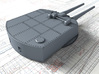 1/700 Moltke Class 28cm/50 (11") SK L/50 Guns x5 3d printed 3d render showing product detail