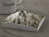 Mt. Shasta, California, USA, 1:75000 3d printed 