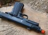 1911 Combat Flashhider for Airsoft GBB Pistol 3d printed 