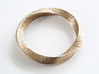 Mobius - minimalist ring, modern, avant garde 3d printed 
