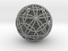 IcosaDodeca w/ Nested 14 Stellated Dodecahedrons 3d printed 