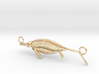 Ichthyosaur Necklace - Paleontology Jewelry 3d printed 