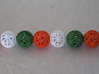 torus_pearl_type8_ultrathin 3d printed White is type8, Green is type6 and Orange is type4.