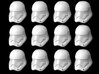 (Legion) 12x First Order Stormptrooper Helmets 3d printed 