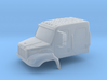 Freightliner Crew Cab Closed Windows 1-87 HO Scale 3d printed 