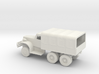 1/100 Scale Diamond T Cargo Truck with cover 3d printed 