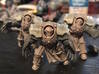 5x Winged Talon - T:2s Cataphractii Scaled Pads 3d printed 