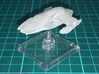 Anti-Krenim Coalition - Nihydron Ship 1/4800 AW 3d printed Older, 1/5400 model. Smooth Fine Detail Plastic, mounted on a small Attack Wing base.