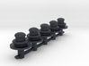 S Scale gas lamps  3d printed 