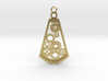 Steampunk pendant (metal) 3d printed 