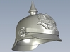 1/32 scale German pickelhaube helmets x 18 3d printed 