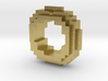 Classic Edition Gold Ring Keychain/Pendant Charm 3d printed 