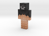 Wither-waffle | Minecraft toy 3d printed 
