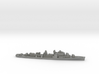 USS Buck destroyer 1:3000 post WW2 3d printed 