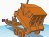 1/64th DOT Asphalt Hot Box 4 ton trailer 3d printed 