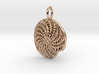 Elphidium Foraminifera Pendant - Science Jewelry 3d printed 