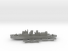 HMCS Prince David & landing craft 1:1800 3d printed 