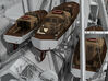 1/350 DKM 11m Admiral's Gig Set x3 3d printed 